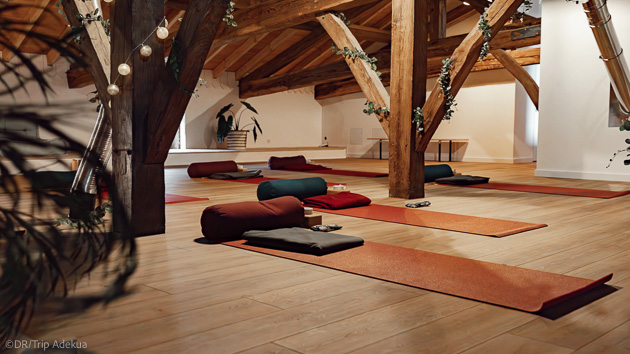 Une salle de yoga tout confort pour vos séances