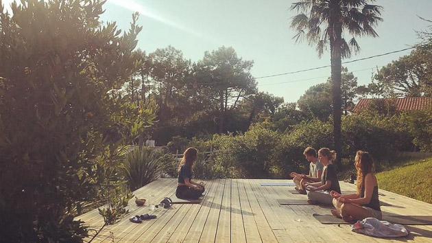 Votre séjour yoga à Bidart au Pays Basque