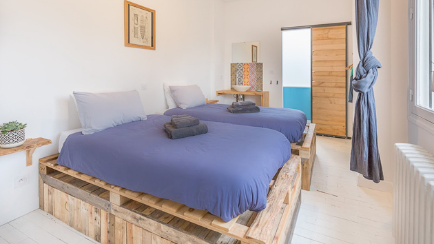 Des chambres décorées avec soin pour une détente totale à Bidart