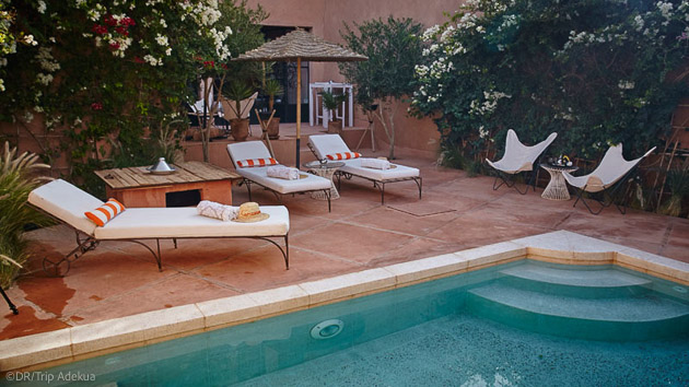 Hébergement avec piscine pour un séjour yoga de rêve au Maroc