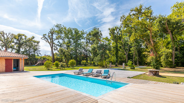 Villa partagée de rêve avec piscine pour votre séjour yoga dans les Landes